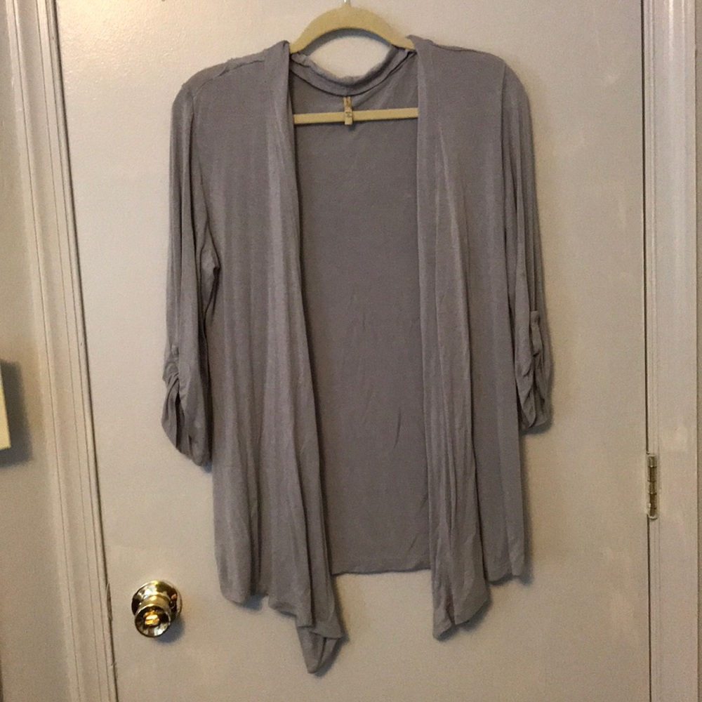Grey Cardigan